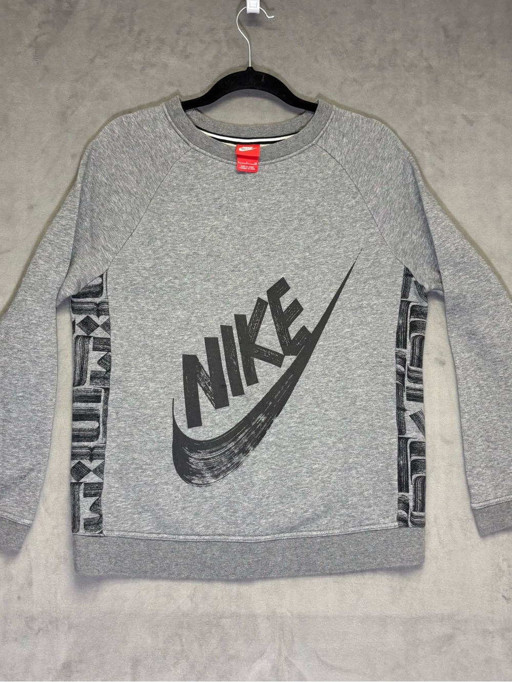 Nike X Rostarr Rally Crewneck Sweatshirt Womens Size Small Gray